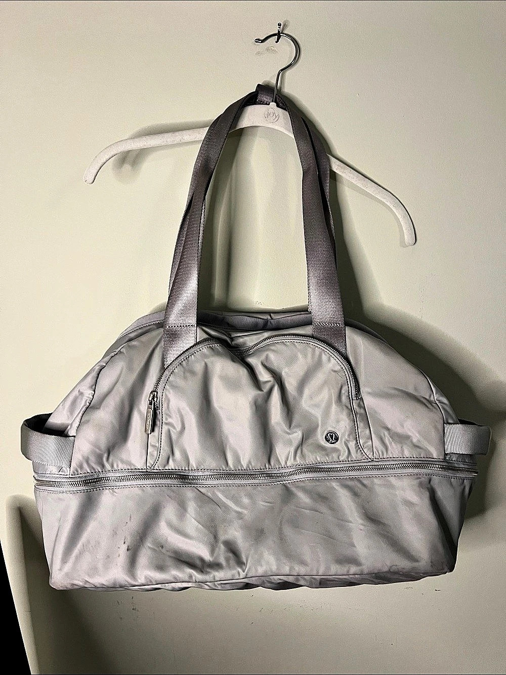 Lululemon Go Getter Bag Gray Travel Bag